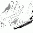 WILDCAT 1000 LTD ORANGE Door assembly