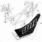 WILDCAT 4X LTD RED Front door assembly
