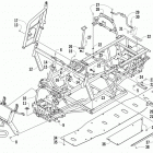 Prowler 700 HDX Рама ,баипера и защита