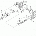 Prowler XTZ Задний привод редуктор