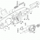 Prowler 700 HDX Dash assembly