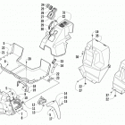Prowler XT Console and floor panel assembly