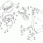 Prowler XTX Воздухозаборник