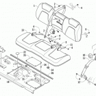 Prowler 700 HDX Сидение