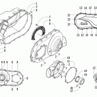 Wildcat 4 Крышка сцепления