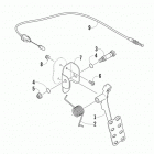 Prowler HDX Accelerator assembly