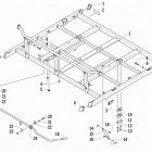Prowler 700 HDX Tilt frame assembly