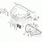 Prowler XTX Hood and headlight assembly