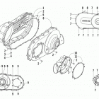 Wildcat Крышка сцепления
