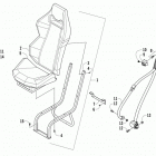 Wildcat 4 Rear seat assembly