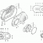 Prowler XTZ Крышка сцепления
