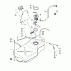 Prowler XTX Топливный бак