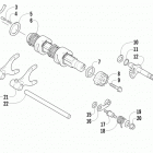 Prowler XTZ Вилки переключения передач