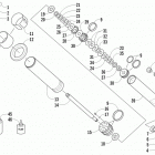 Prowler HDX Rear suspension shock absorber