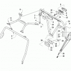 Prowler XT Rops and taillight assembly