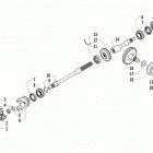 Prowler XTZ ver 2 Вторичный привод в сборе