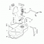 Prowler XTZ ver 2 Топливный бак