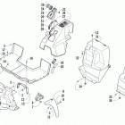 Prowler XT Console and floor panel assembly