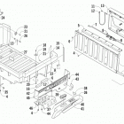Prowler XTZ ver 2 Cargo box and tailgate assembly