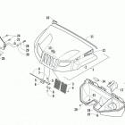 Prowler XTX Hood and headlight assembly