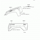 Teryx 750 4X4 (KRF750-A8F) Decals(green)