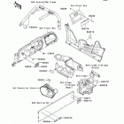 Teryx 750 4X4 LE (KRF750-C8F) Наклейки предупреждения