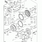 Mule 3000 (KAF620-G8F) Передние тормоза
