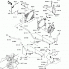 Mule 3010 Trans4x4 Diesel (KAF950-E8F) Радиатор