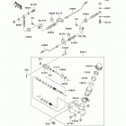 Mule 3010 Diesel 4X4 (KAF950-D8F) Главный тормозной цилиндр