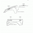 Teryx 750 4X4 (KRF750-B8F) Наклейки