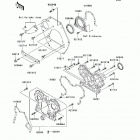 Mule 3010 Trans4x4 Diesel (KAF950-E8F) Крышки двигателя