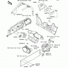 Teryx 750 4X4 LE (KRF750-D8F) Наклейки предупреждения