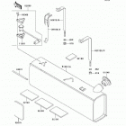 Mule 3010 4X4 (KAF620-E7F) Топливный бак