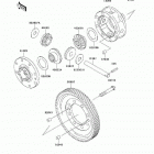 Mule 3000 (KAF620-G8F) Дефференциал