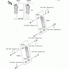 Mule 3010 Diesel 4X4 (KAF950-D8F) Амортизатор