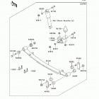 Mule 3010 4X4 (KAF620-E7F) Задняя подвеска