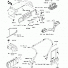 Mule 3010 Trans4x4 Diesel (KAF950-E8F) Наклейки предупреждения