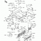 Teryx 750 4X4 (KRF750-B8F) Багажник-кузов