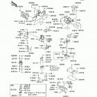 Teryx 750 4X4 LE (KRF750-D8F) Детали рамы (зад.)