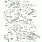 Mule 3010 Trans4x4 Diesel (KAF950-E8F) Рама ,крепежные детали