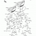 Teryx 750 4X4 (KRF750-B8F) Сидение