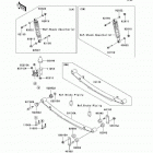 Mule 3010 Diesel 4X4 (KAF950-D8F) Задняя подвеска