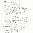 Mule 3000 (KAF620-G8F) Наклейки предупреждения