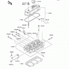 Mule 3010 Trans4x4 Diesel (KAF950-E8F) Головка цилиндра