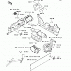 Teryx 750 4X4 (KRF750-B8F) Наклейки предупреждения
