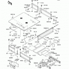 Mule 3010 Trans4x4 Diesel (KAF950-E8F) Багажник-кузов