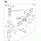 Mule 3010 Trans4x4 (KAF620-J8F) Front suspension(j8f)