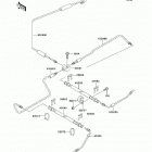 Mule 3010 Trans4x4 Diesel (KAF950-E8F) Тормозные трубки