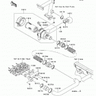 Mule 3010 Trans4x4 Diesel (KAF950-E8F) Воздухозаборник