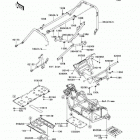 Teryx 750 4X4 LE (KRF750-C8F) Защитные дуги  / рама кабины